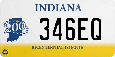 IN license plate 346EQ