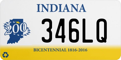 IN license plate 346LQ