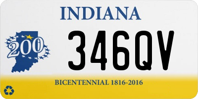 IN license plate 346QV