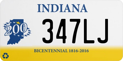 IN license plate 347LJ