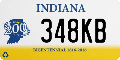 IN license plate 348KB