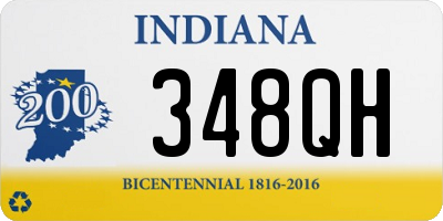 IN license plate 348QH