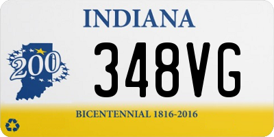 IN license plate 348VG