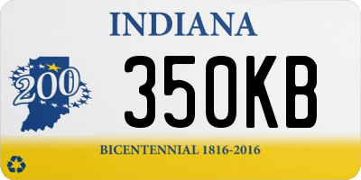 IN license plate 350KB