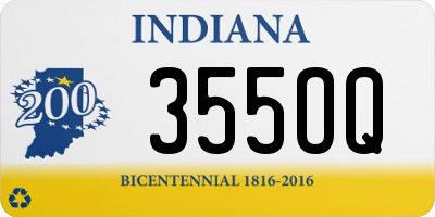 IN license plate 355OQ