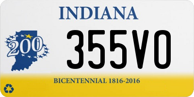 IN license plate 355VO