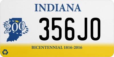 IN license plate 356JO