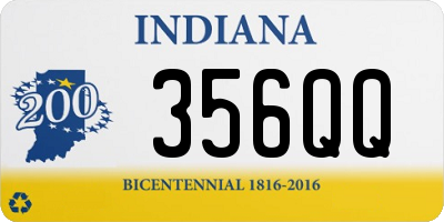 IN license plate 356QQ