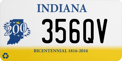 IN license plate 356QV