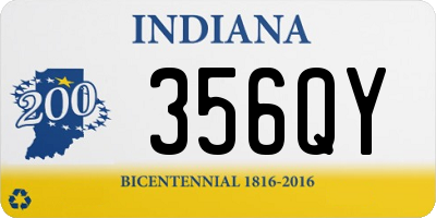IN license plate 356QY