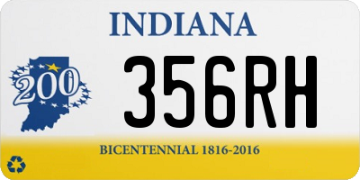 IN license plate 356RH