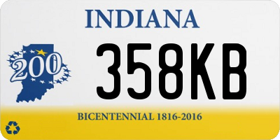 IN license plate 358KB