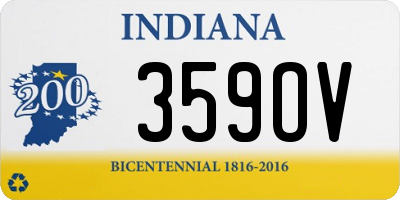 IN license plate 359OV