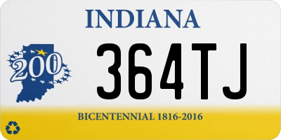 IN license plate 364TJ