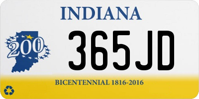 IN license plate 365JD