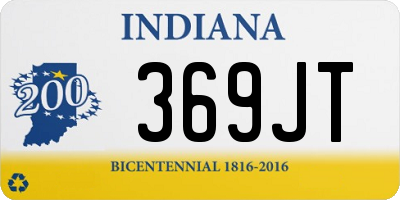 IN license plate 369JT