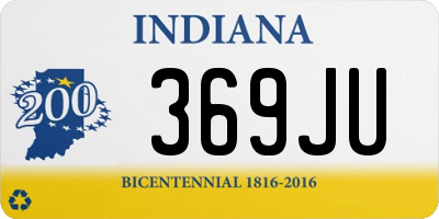 IN license plate 369JU