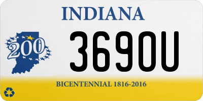 IN license plate 369OU