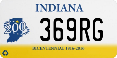 IN license plate 369RG