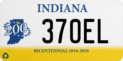 IN license plate 370EL