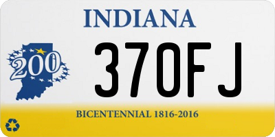 IN license plate 370FJ