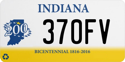 IN license plate 370FV