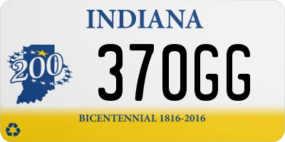 IN license plate 370GG