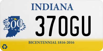 IN license plate 370GU