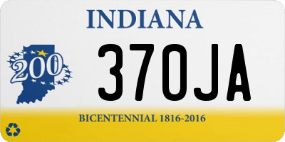 IN license plate 370JA