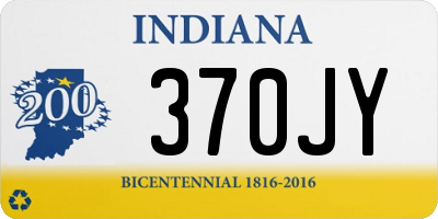 IN license plate 370JY