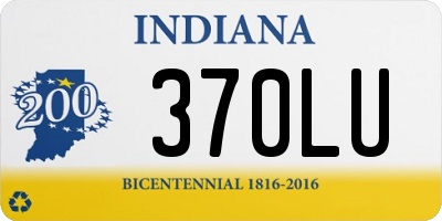 IN license plate 370LU