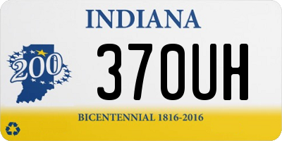 IN license plate 370UH