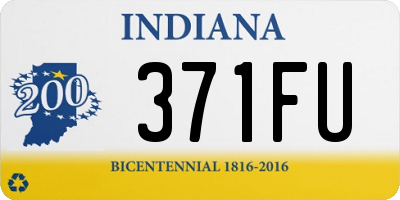 IN license plate 371FU