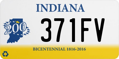 IN license plate 371FV