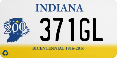 IN license plate 371GL