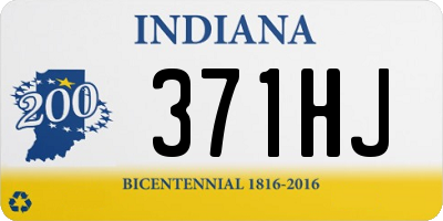 IN license plate 371HJ