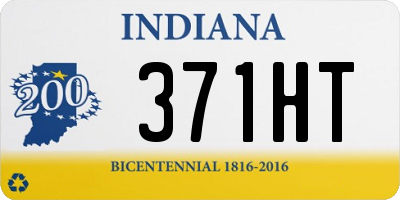 IN license plate 371HT