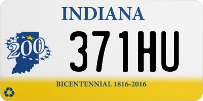 IN license plate 371HU