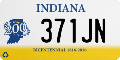 IN license plate 371JN