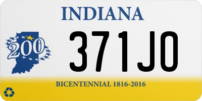 IN license plate 371JO