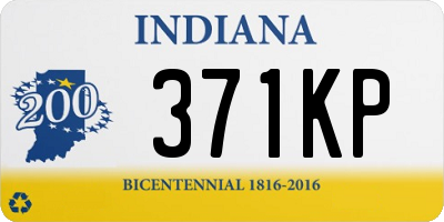 IN license plate 371KP