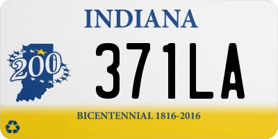 IN license plate 371LA