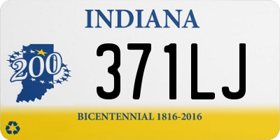 IN license plate 371LJ