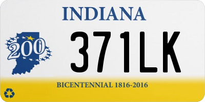 IN license plate 371LK