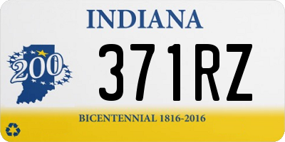 IN license plate 371RZ