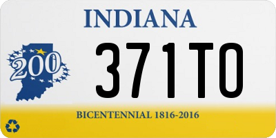 IN license plate 371TO