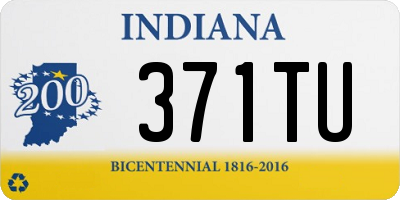 IN license plate 371TU