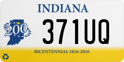 IN license plate 371UQ