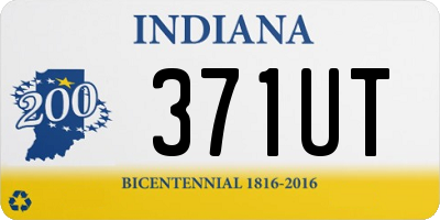 IN license plate 371UT