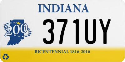 IN license plate 371UY